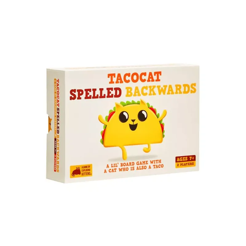 Akció Tacocat Spelled Backwards kártyajáték, angol nyelvű