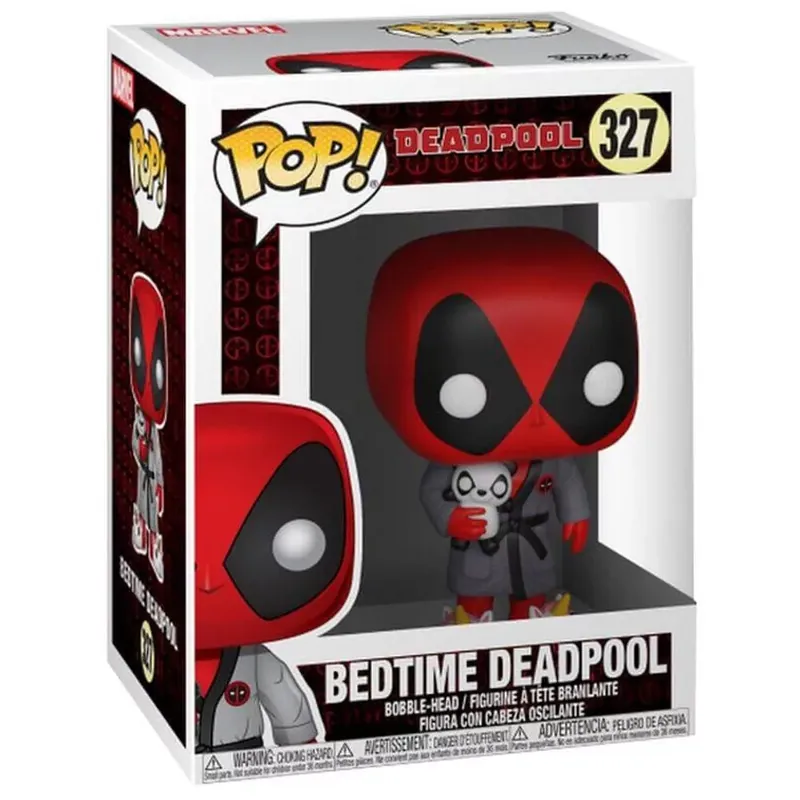 Népszerű Funko POP! Marvel Deadpool Playtime - Deadpool in Robe figura 327
