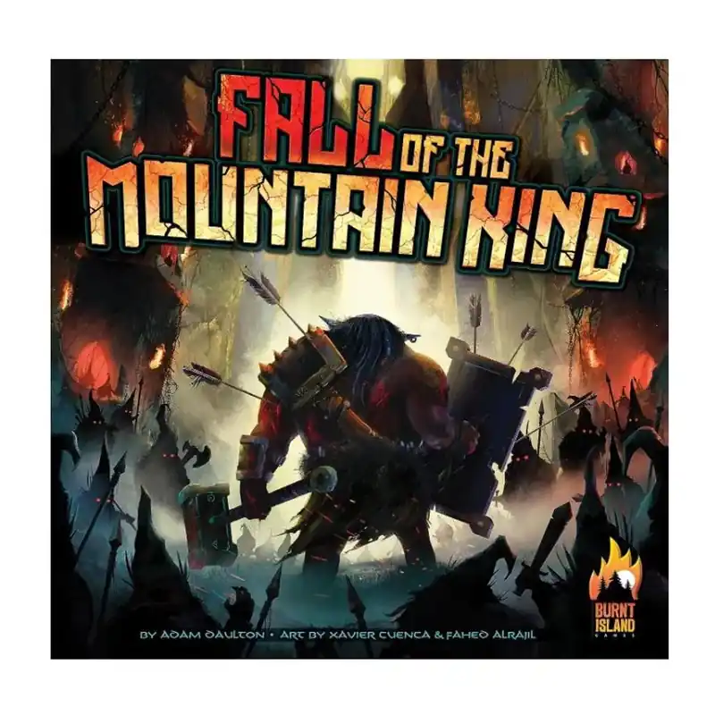 Expressz kézbesítés Fall of the Mountain King társasjáték, angol nyelvű