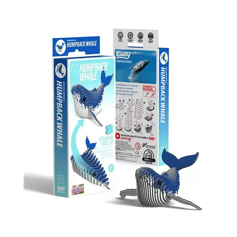 EUGY Púpos bálna 3D puzzle Kiárusítás