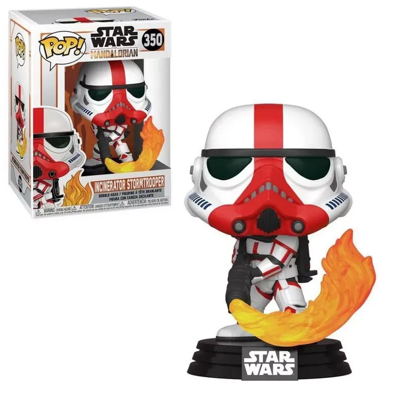 Funko Pop! Star Wars The Mandalorian - Incinerator Stormtrooper figura 350 Azonnal elérhető