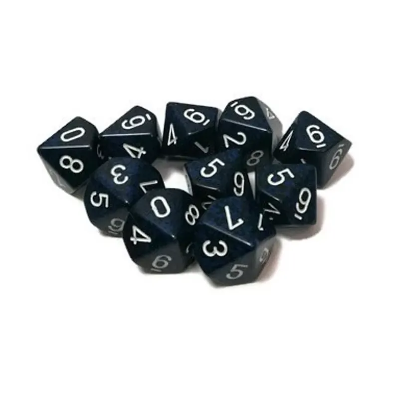 d10 kockaszett (10 kocka), foltos, stealth Szuper akció