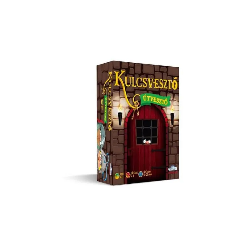 Utolsó esély Kulcsvesztő útvesztő társasjáték