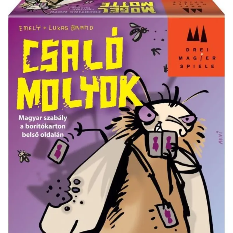 Exkluzív ajánlat Csaló molyok társasjáték