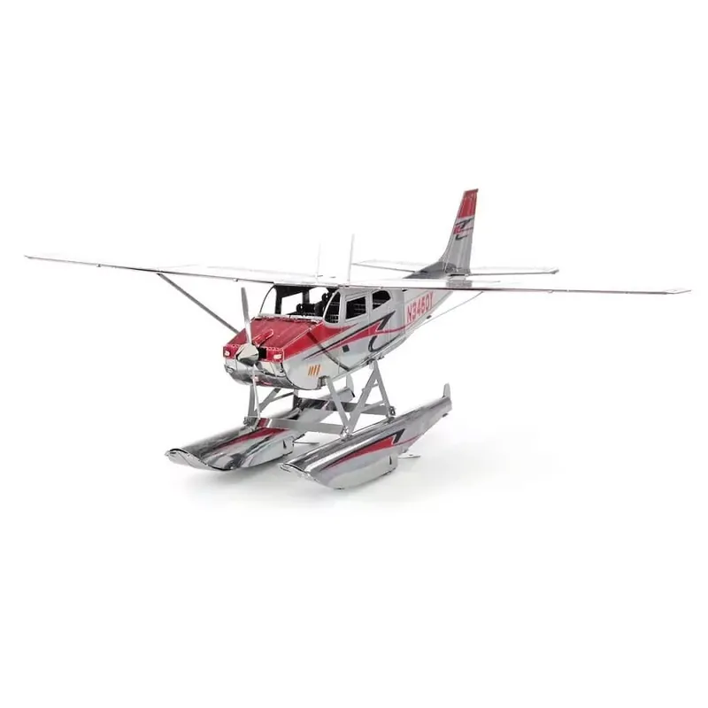 Metal Earth Cessna 182 hidroplán - lézervágott acél makettező szett Szuper ajánlat