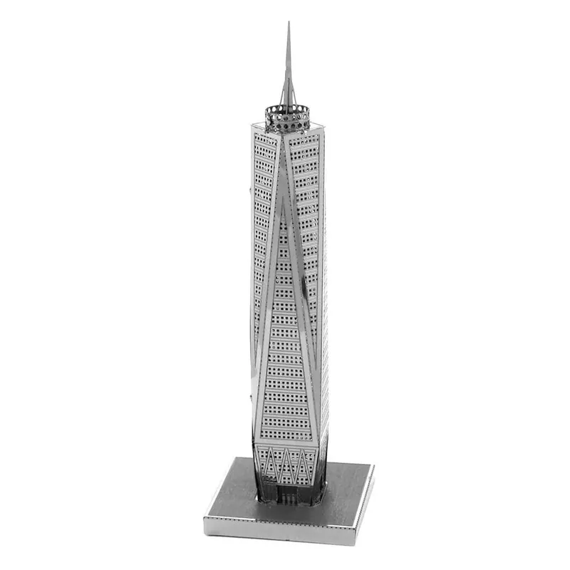 Metal Earth One World Trade Center - lézervágott acél makettező szett Gyors szállítás