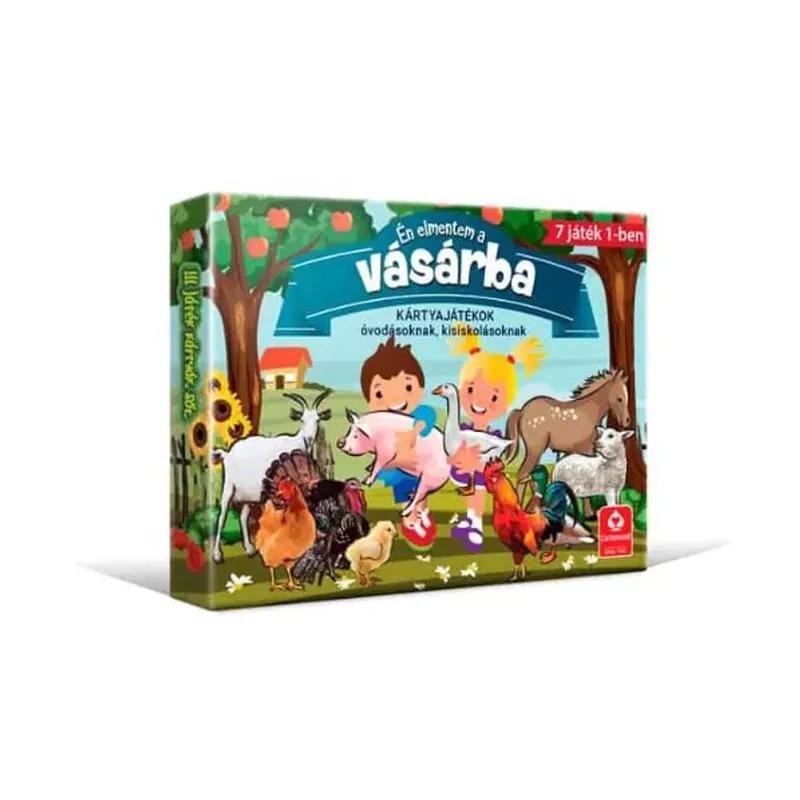 Én elmentem a vásárba... - kártyajáték gyüjtemény óvodásoknak és kisiskolásoknak Bestseller