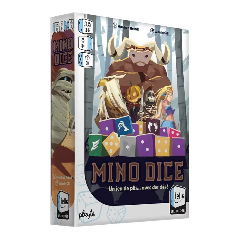 Mino Dice társasjáték, angol nyelvű Olcsóbb