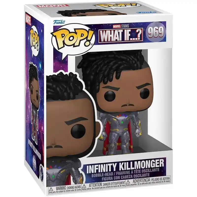 Funko POP! Marvel What if... S3 - Infinity Killmonger figura 969 Árengedmény