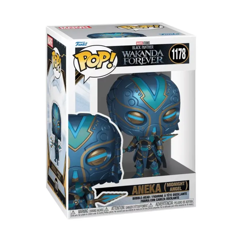 Funko POP! Black Panther Wakanda Forever - Aneka (Midnight Angel) figura 1178 Alacsony ár