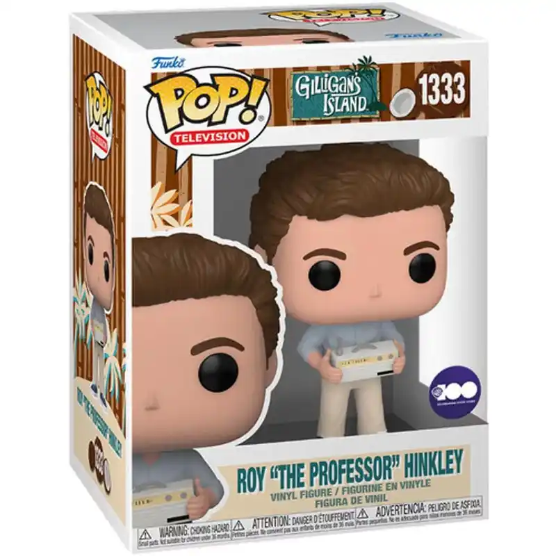 Újdonság Funko POP! TV Gilligan’s Island - Roy ‘The Professor‘ Hinkley w/radio figura 1336