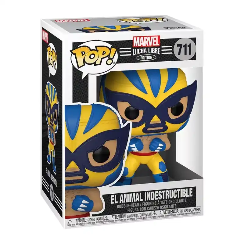 Funko POP! Marvel Luchadores - Wolverine figura 711 Gyors kiszállítás