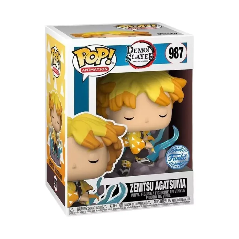 Árcsökkenés Funko POP! Animation Demon Slayer - Zenitsu Transforming figura 987