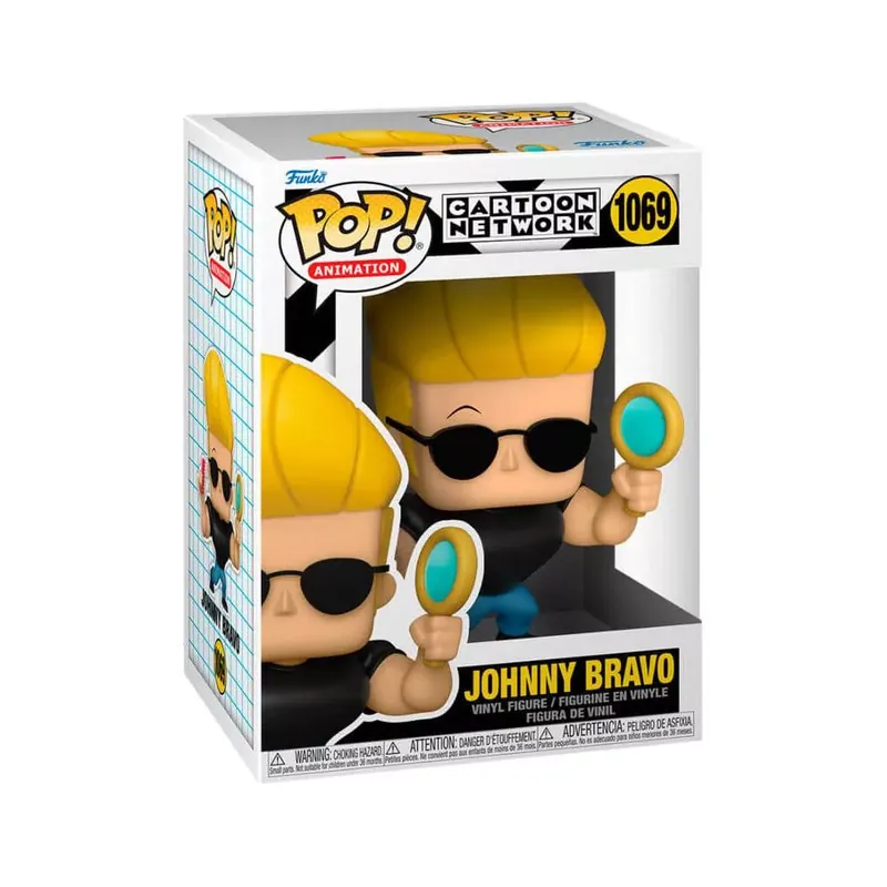 Funko POP! Animation Johnny Bravo - Johnny w/Mirror & Comb figura Kedvezmény