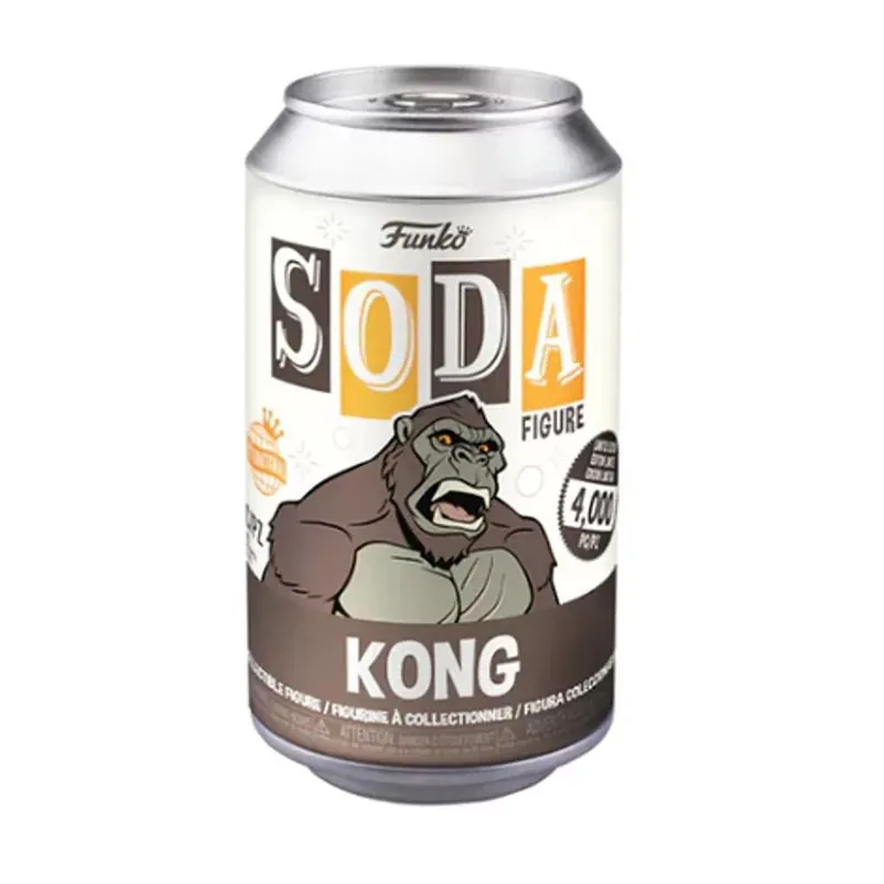 Funko Soda Godzilla vs Kong- Kong figura Gyors kiszállítás
