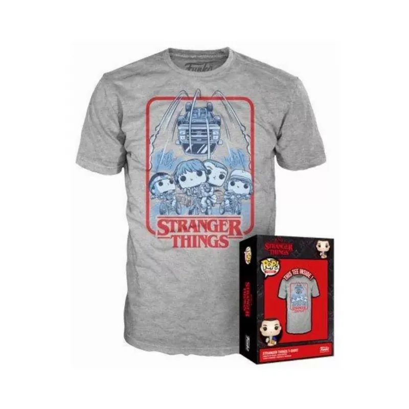 Funko Tee Stranger Things Stranger Things Group póló (XL) Exkluzív ajánlat