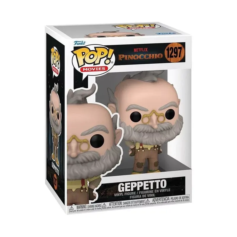 Funko POP! Movies Pinocchio - Geppetto figura 1297 Legnépszerűbb