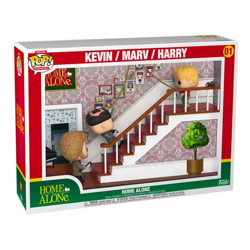 Funko POP! Moments Deluxe Home Alone - Staircase 1 Árengedmény
