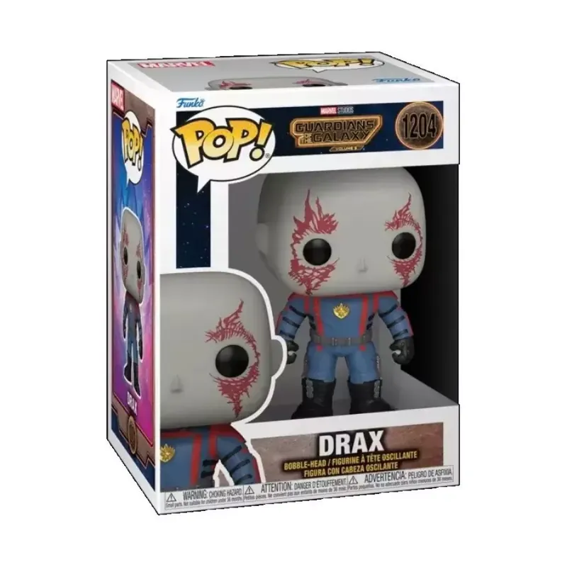 Szuper akció Funko POP! Guardians of the Galaxy 3 - Drax figura 1204