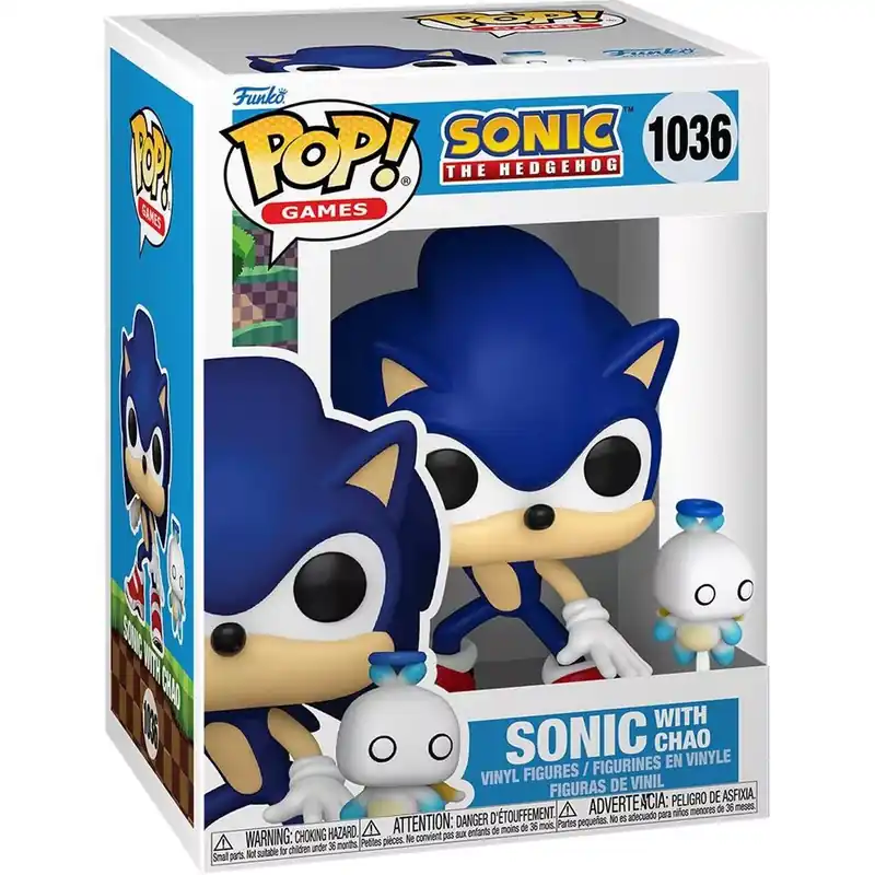 Funko POP!&Buddy Sonic - Sonic with Hero Chao figura Kedvezmény