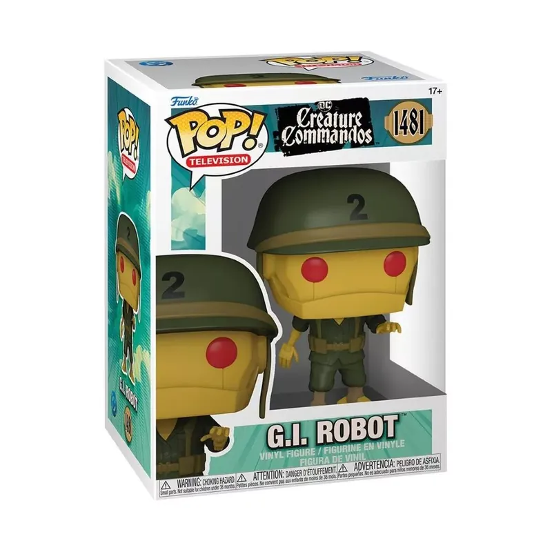 Funko POP! TV Creature Commandos S1 - G.I. Robot Olcsó
