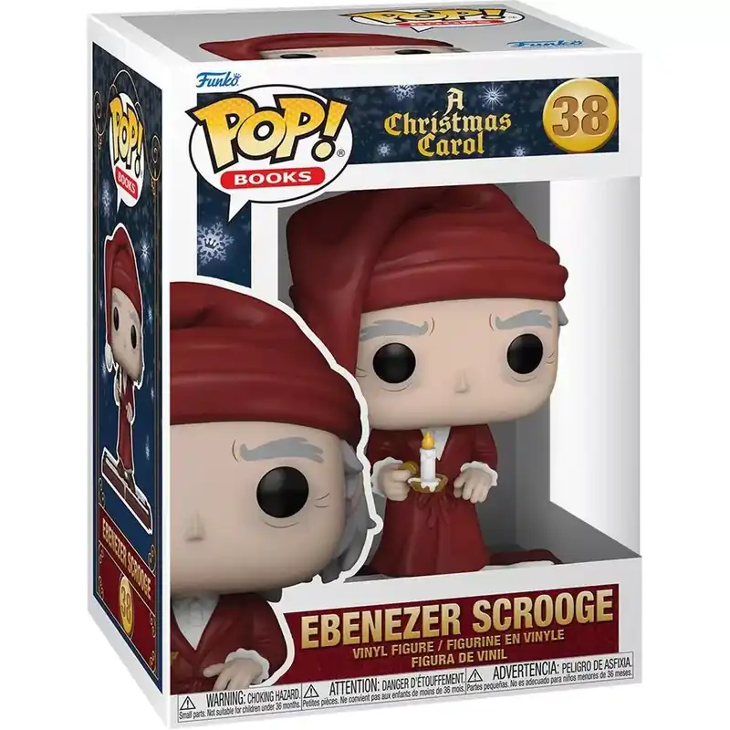 Funko POP! Books A Christmas Carol - Ebenezer Scrooge figura 38 Kihagyhatatlan ajánlat