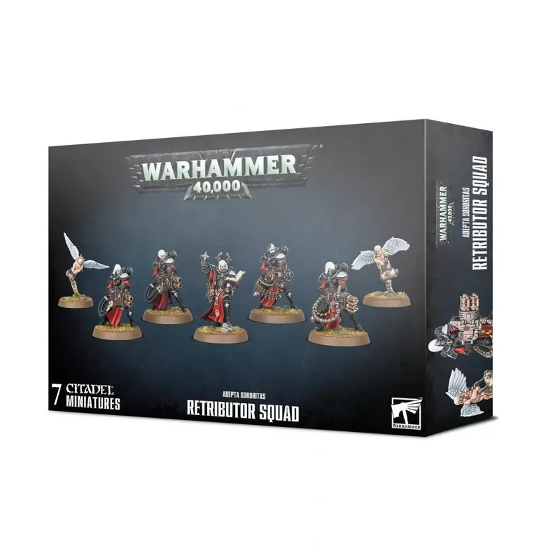 Adepta Sororitas Retributor Squad minifigurák Expressz kézbesítés