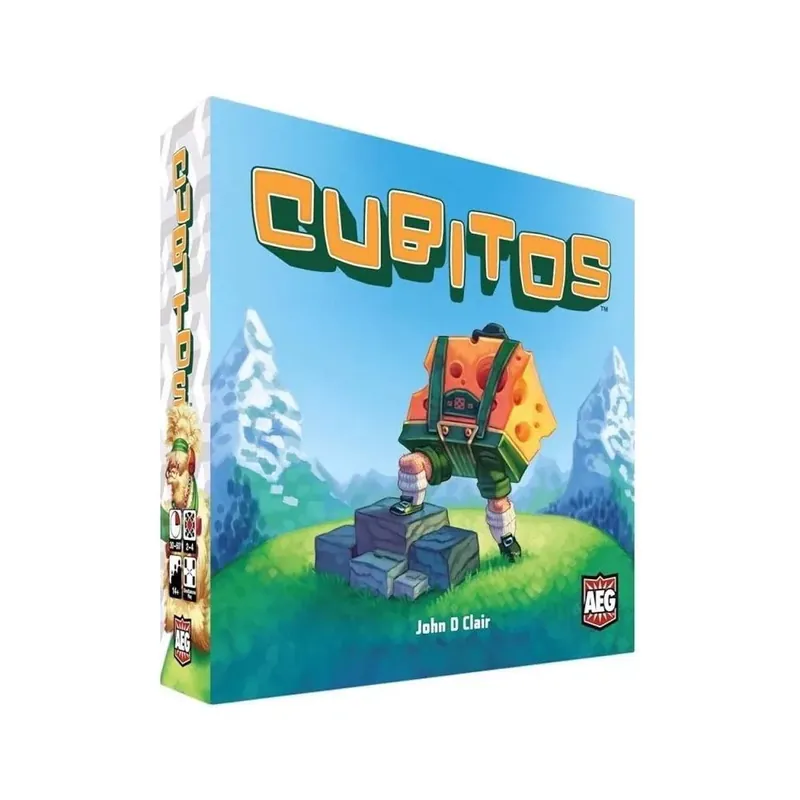 Bestseller Cubitos, társasjáték, angol nyelvű