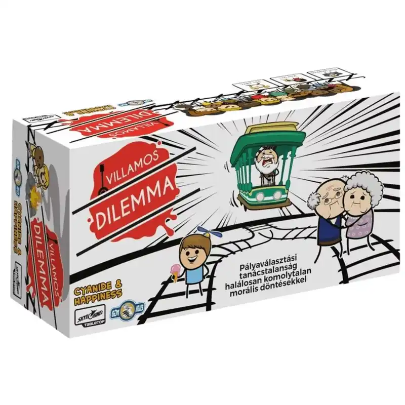 Azonnali szállítás Villamosdilemma társasjáték