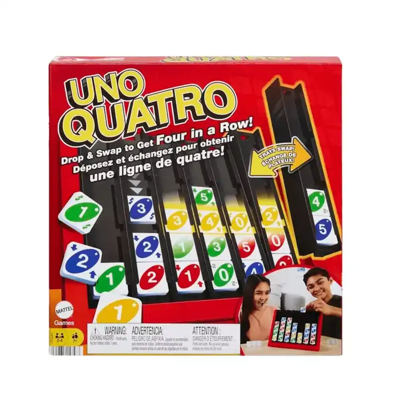 Csak ma Uno - Quatro társasjáték