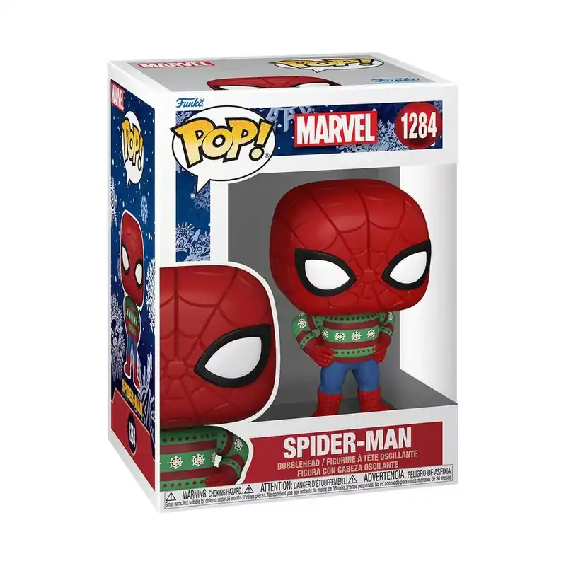 Funko POP! Marvel Holiday - Spider-Man figura Olcsóbb