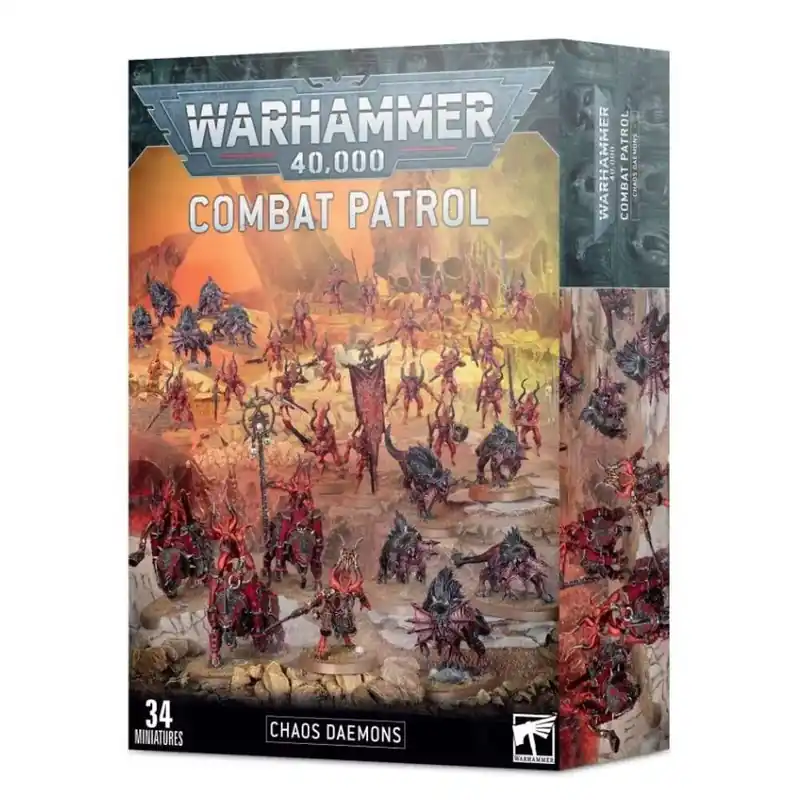 Akciós ár Warhammer 40000 Combat Patrol Chaos Daemons minifigurák
