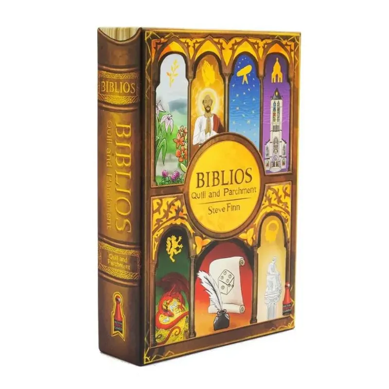 Biblios Quill and Parchment társasjáték, angol nyelvű Prémium