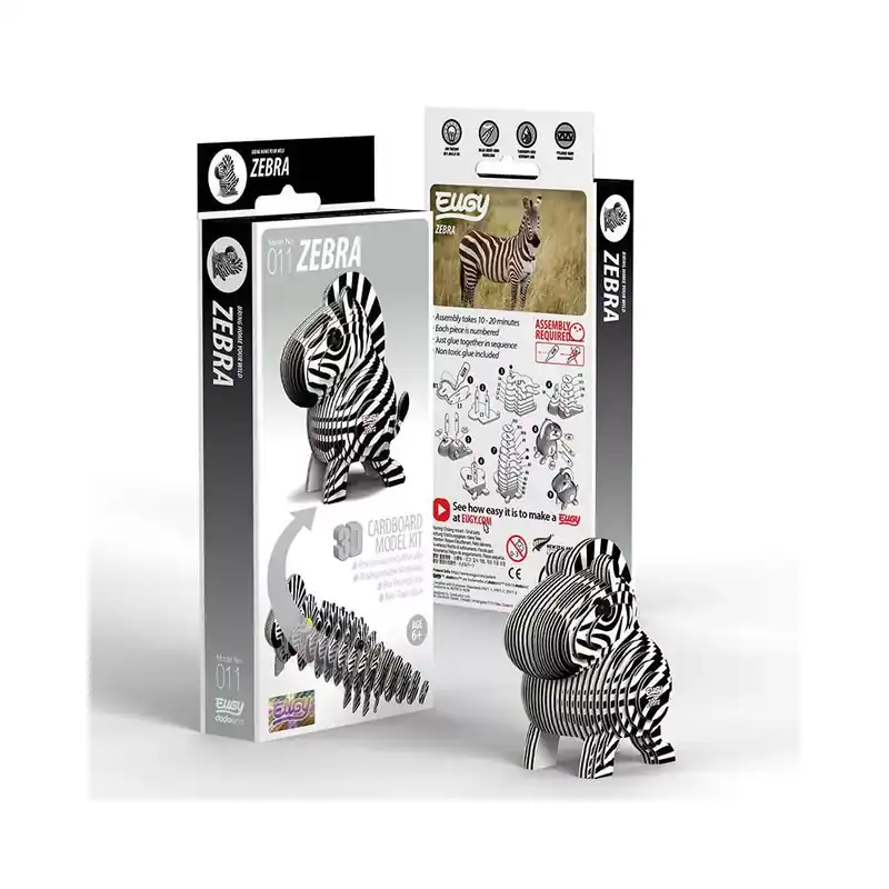 Outlet EUGY Zebra 3D puzzle