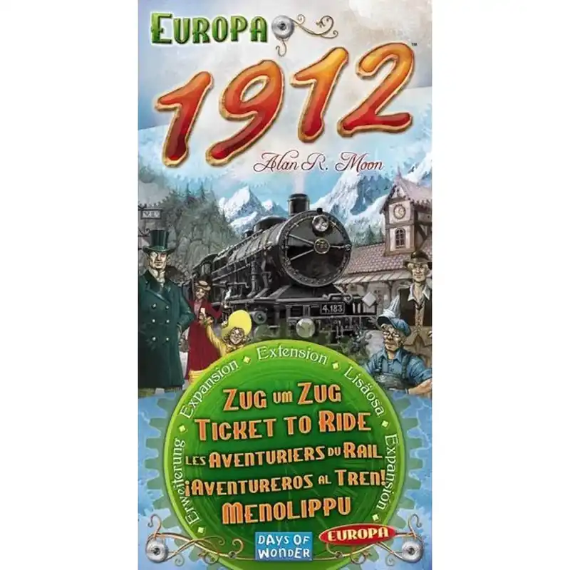 Biztonságos vásárlás Ticket To Ride Europa 1912 kiegészítő, angol nyelvű