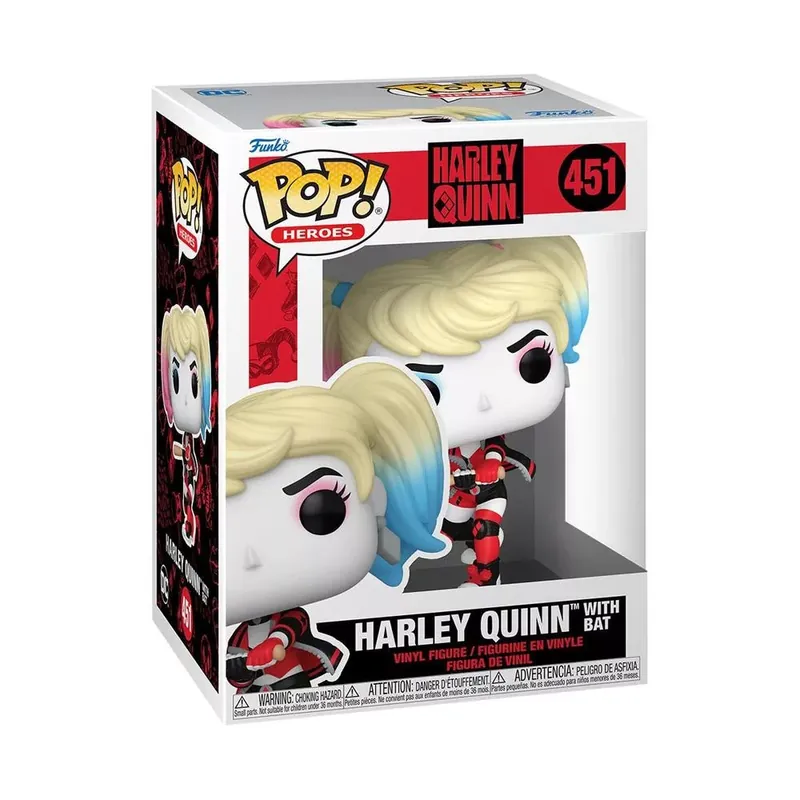 Funko POP! Heroes DC - Harley Quinn figura 451 Azonnal elérhető