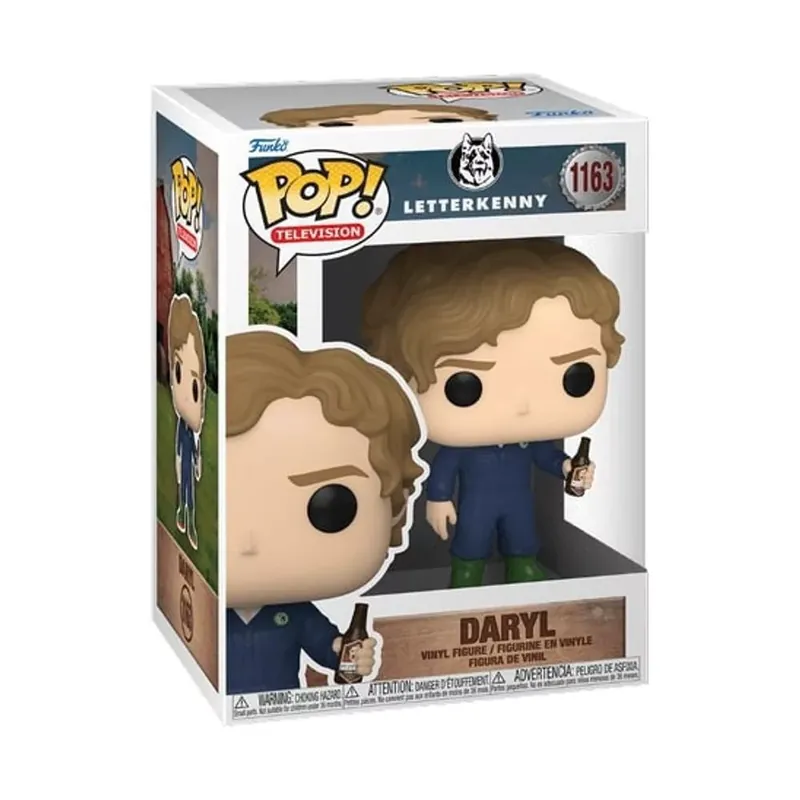 Vásárlói kedvenc Funko POP! Television Letterkenny - Daryl figura 1163