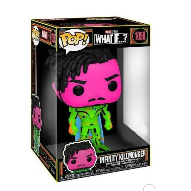 Vedd meg online Funko POP! Jumbo What If - Infinity Killmonger figura 1058