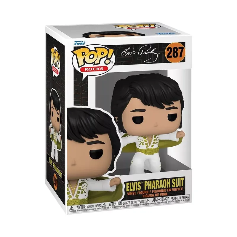Funko POP! Rocks Elvis Presley - Pharaoh suit figura 287 Akció