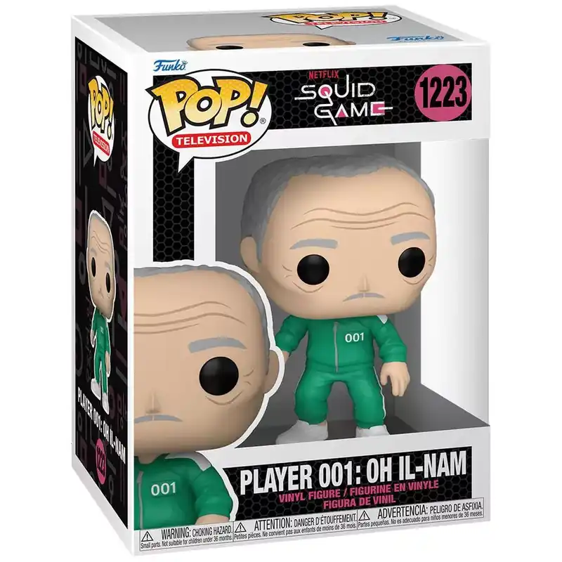 Funko POP! Squid Game - Ilnam 001 figura 1223 Expressz szállítás