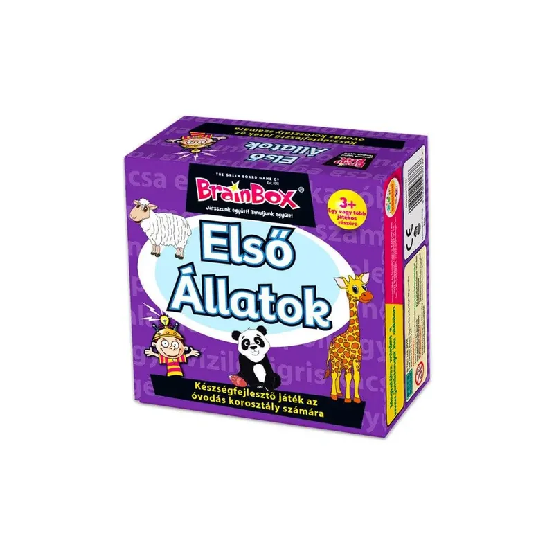Brainbox - Első állatok társasjáték Exkluzív ajánlat