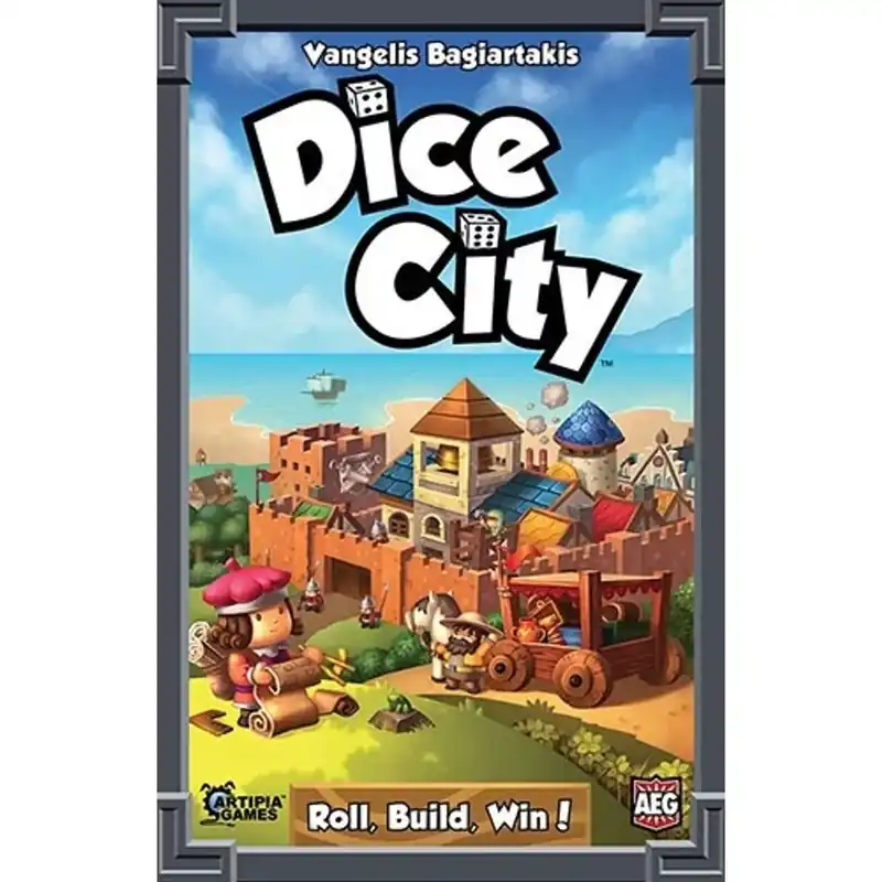 Legjobb ár Dice City társasjáték, angol nyelvű