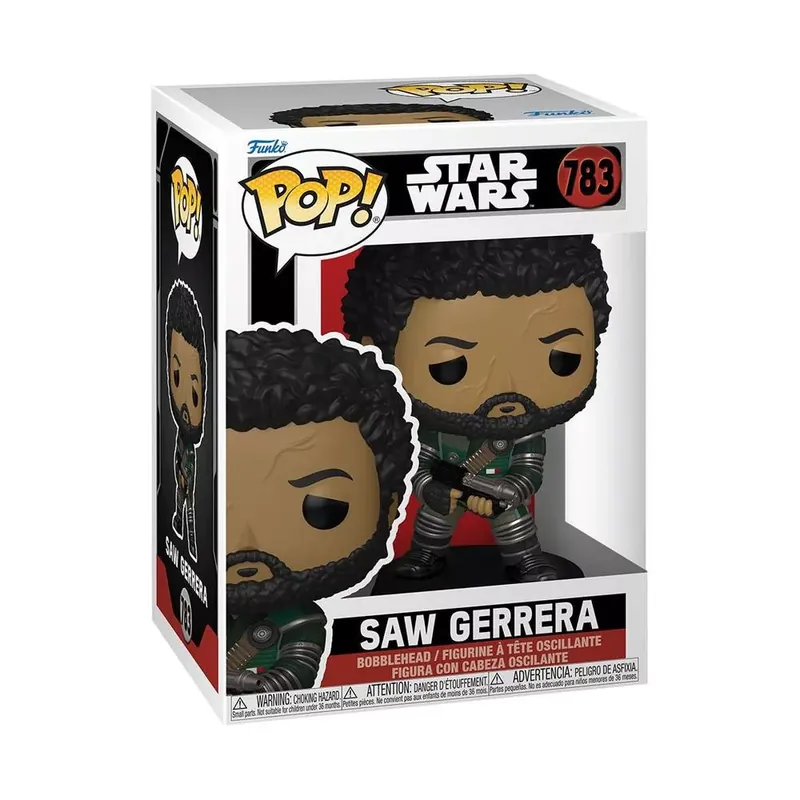 Vedd meg online Funko POP! Star Wars Andor S3 Saw Gerrera figura