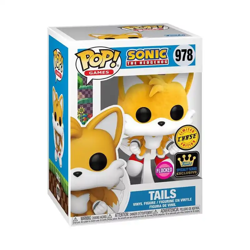 Funko POP! Games Sonic the Hedgehog - Tails figura 978 chase Csak ma