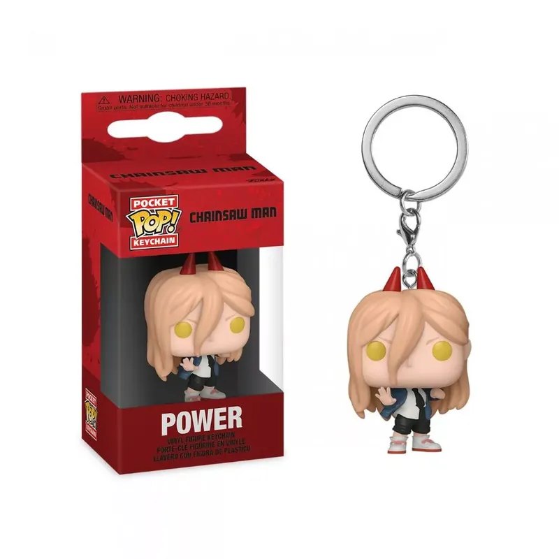 Funko POP! Chainsaw Man - Power kulcstartó Szuper akció