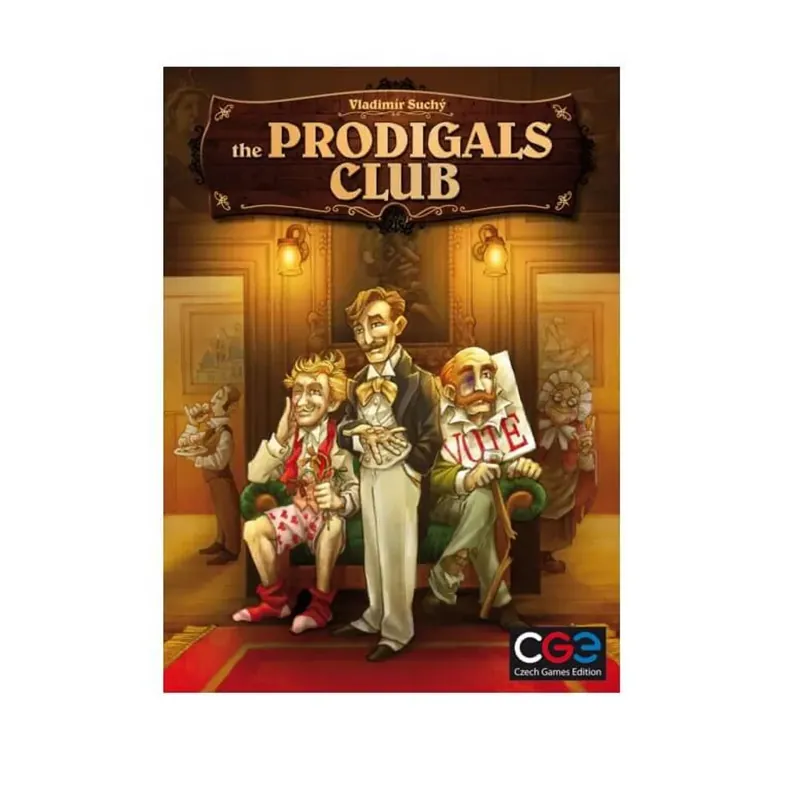 The Prodigals Club társasjáték, angol nyelvű Exkluzív ajánlat