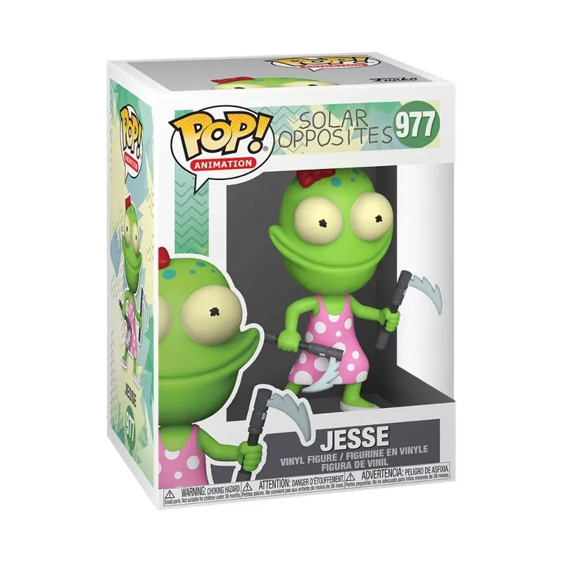 Exkluzív ajánlat Funko POP! Animation Solar Opposites - Jesse figura 977