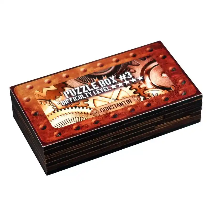 Akció Constantin puzzle box 3 logikai játék