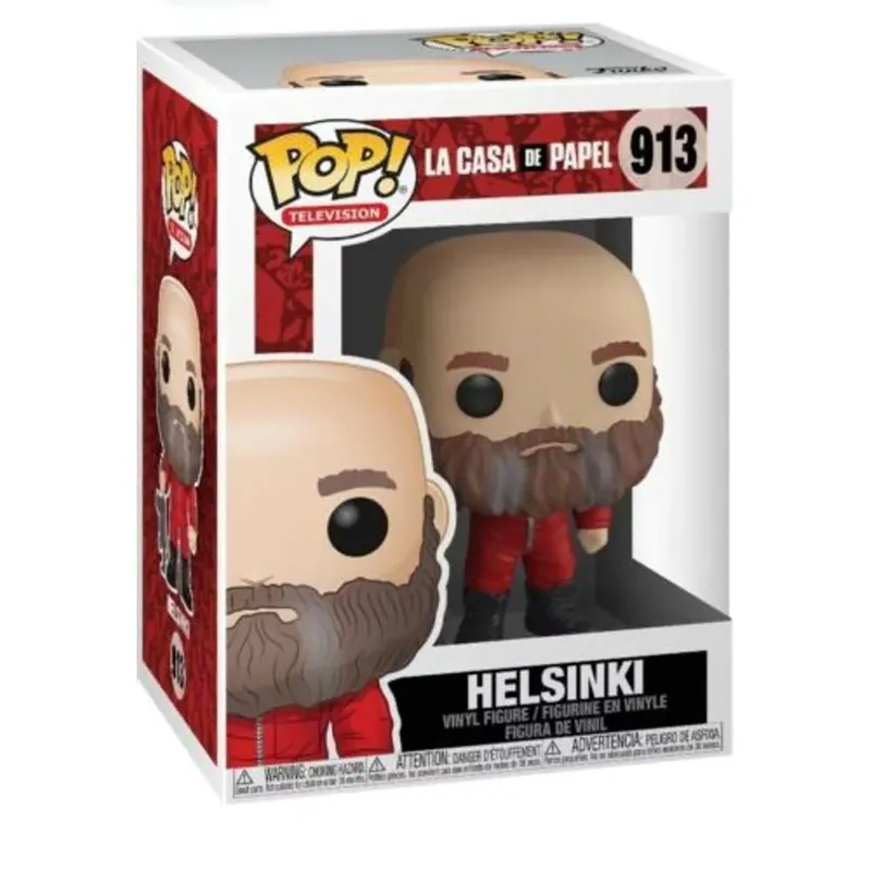 Funko Pop! Television La Casa de Papel - Helsinki figura 913 Népszerű