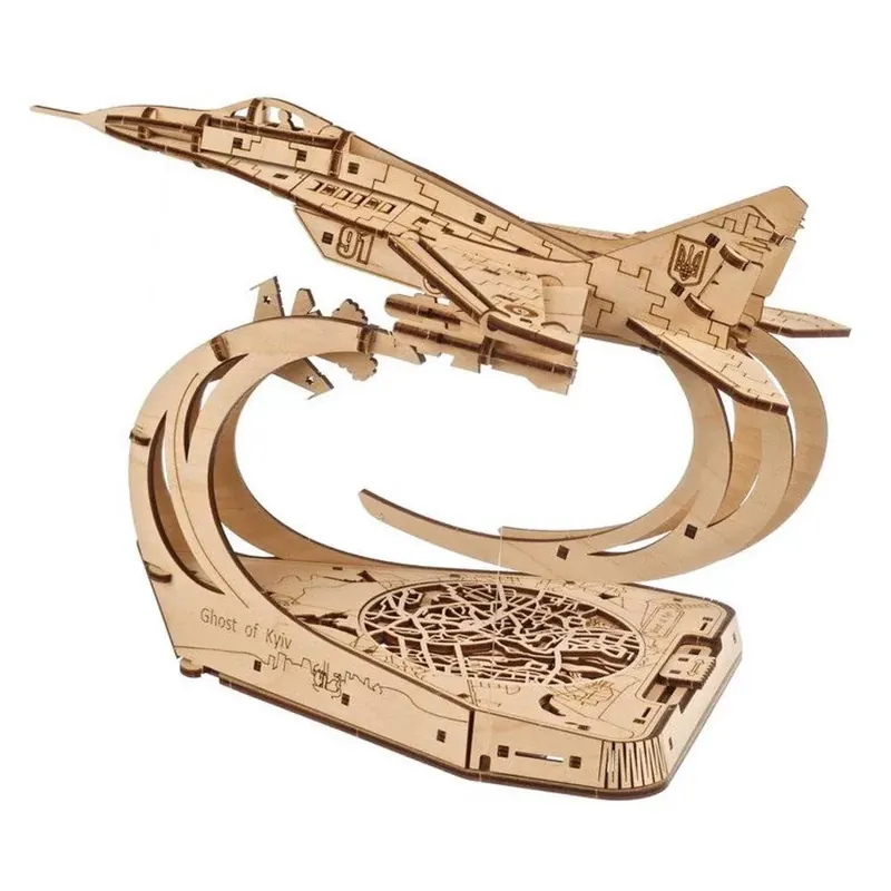 UGEARS Ukrajnai vadászrepülő - Ghost - modell Olcsóbb